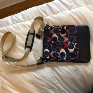 Coach cross body purse